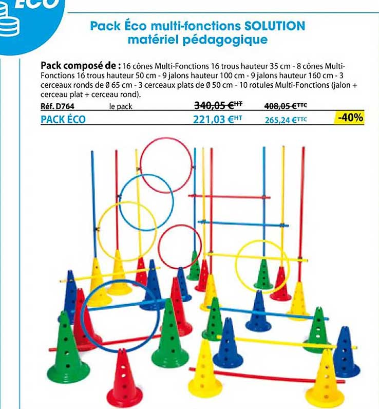 pack éco multifonctions solution matériel pédagogique