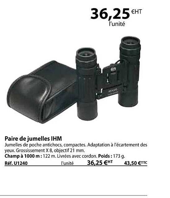 paire de jumelles ihm