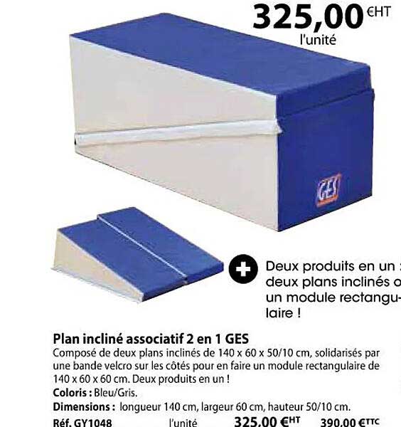 Plan Incliné Associatif 2 En 1 Ges