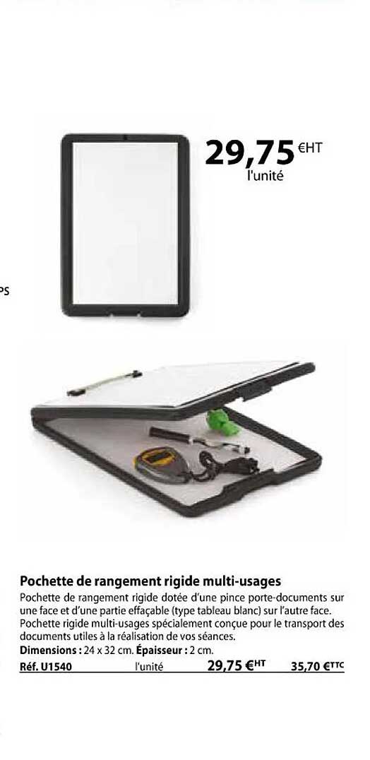 pochette de rangement rigide multi-usages