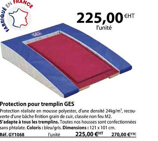 protection pour tremplin ges