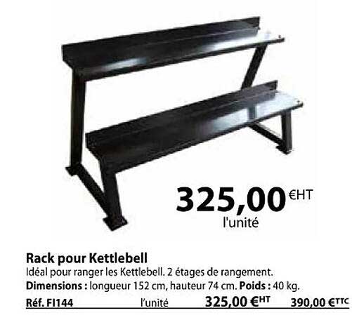 rack pour kettlebell