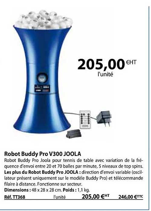 robot buddy pro v300 joola