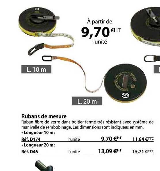 rubans de mesure