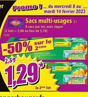sacs multi-usages albal