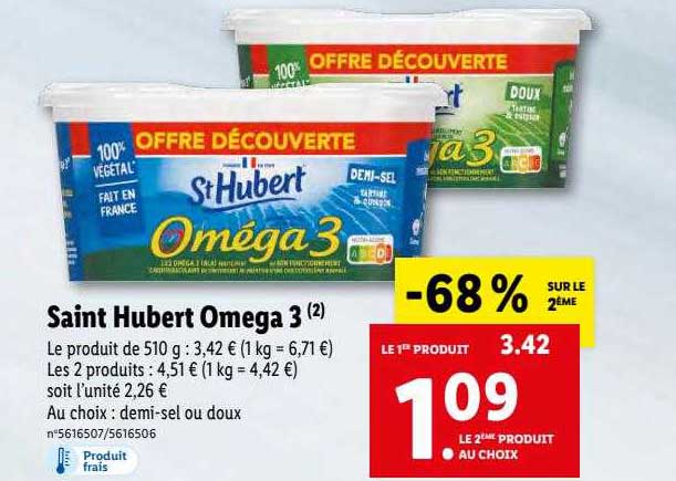 saint hubert oméga 3