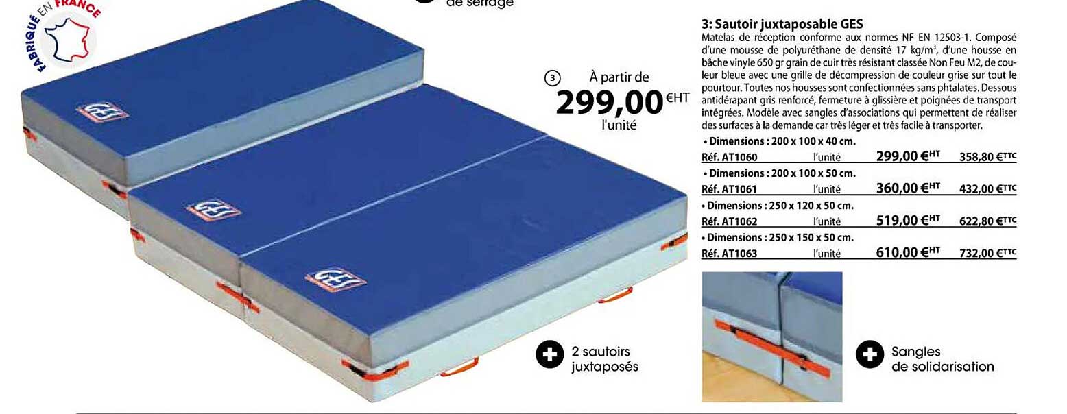 sautoir juxtaposable ges