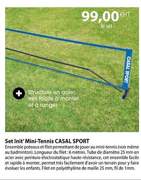set init' mini-tennis casal sport
