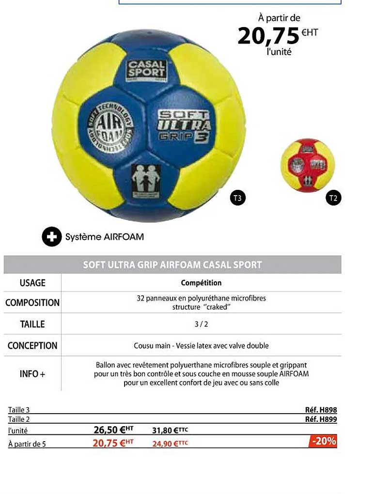 soft ultra grip airfoam casal sport