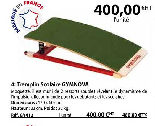 tremplin scolaire gymnova