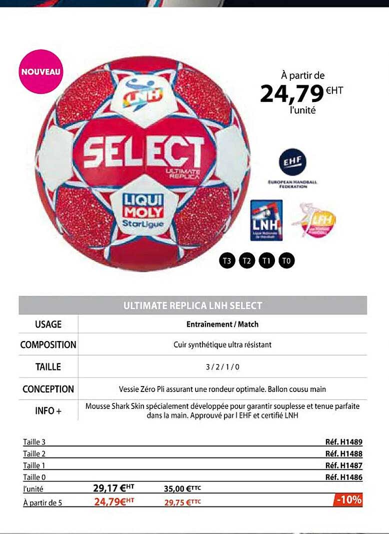 ultimate replica lnh select