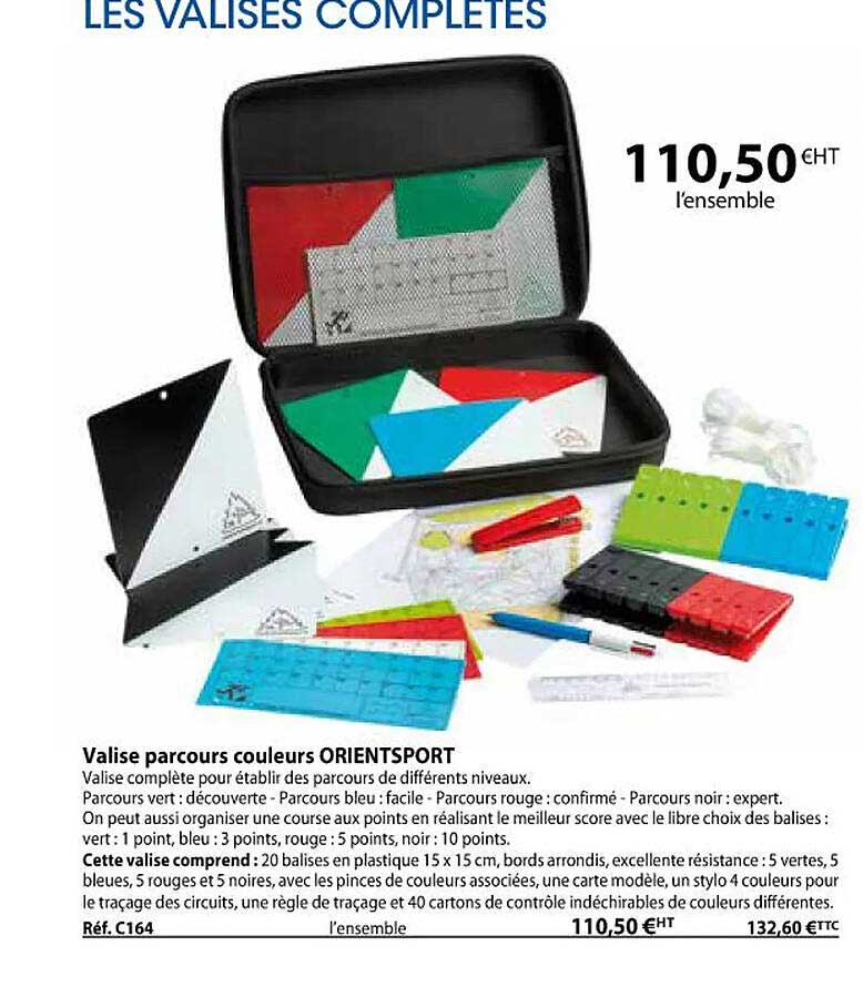 valise parcours couleurs orientsport