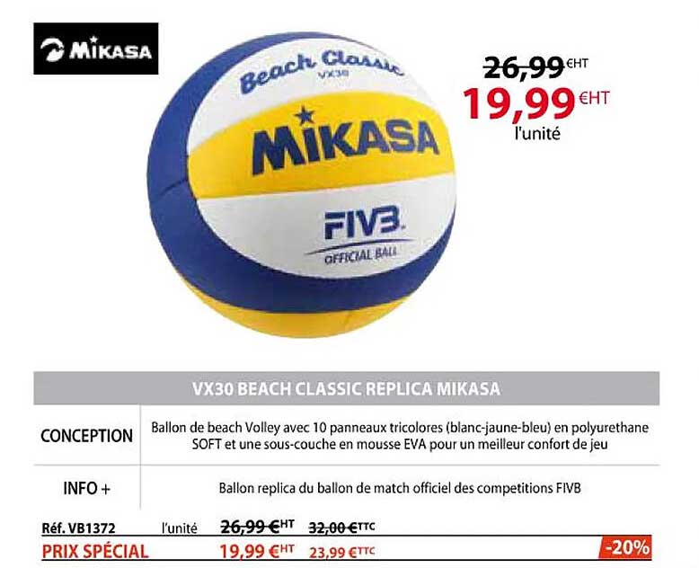 vx30 beach classic replica mikasa