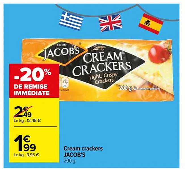 cream crackers jacob's