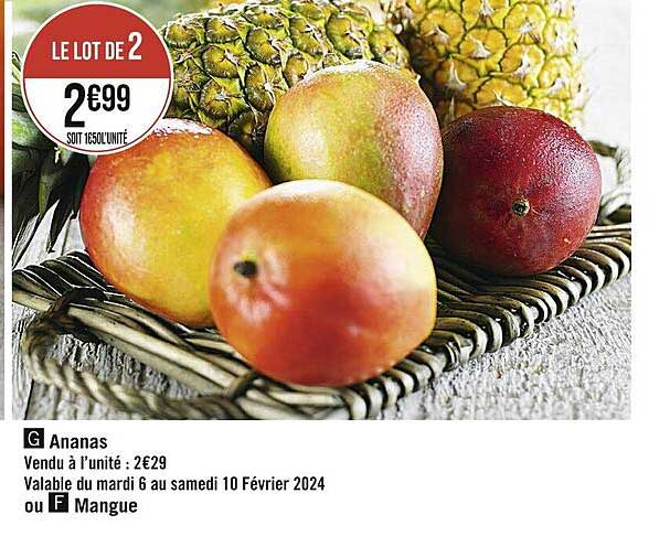 Ananas Ou Mangue