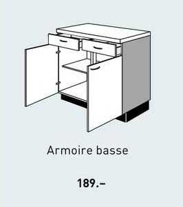 Armoire Basse