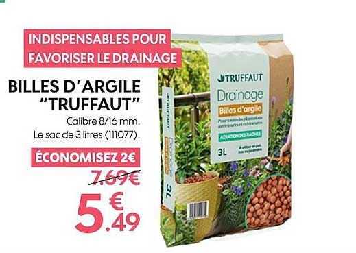 billes d'argile "truffaut"