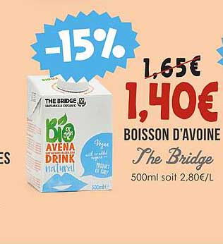 boisson d'avoine the bridge