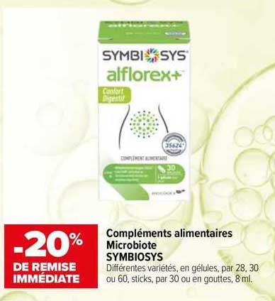 compléments alimentaires microbiote symbiosys
