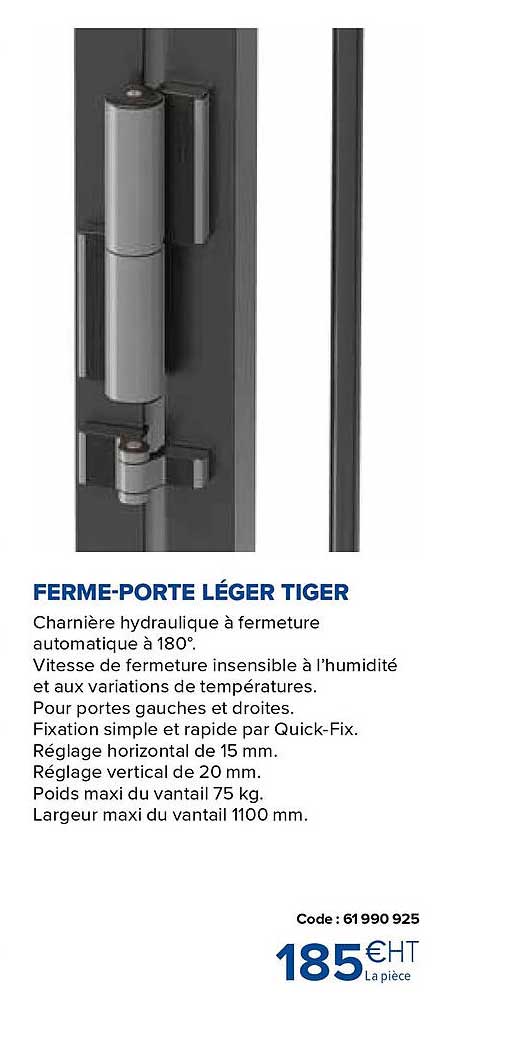 ferme-porte léger tiger