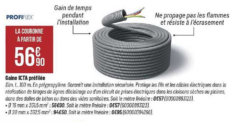 Gaine Icta Préfilée