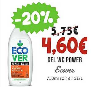 gel wc power ecover