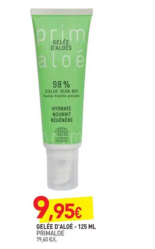 gelée d'aloé primaloe