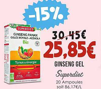 Ginseng Gel Superdiet