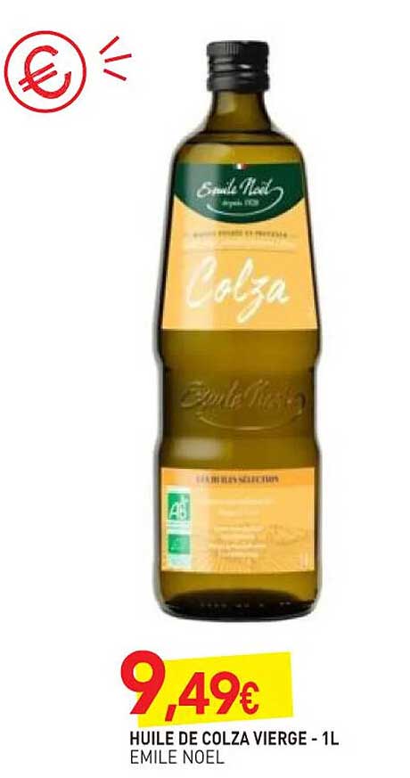 huile de colza vierge emile noël