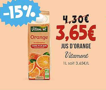 Jus D'orange Vitamont