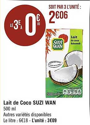 lait de coco suzi wan