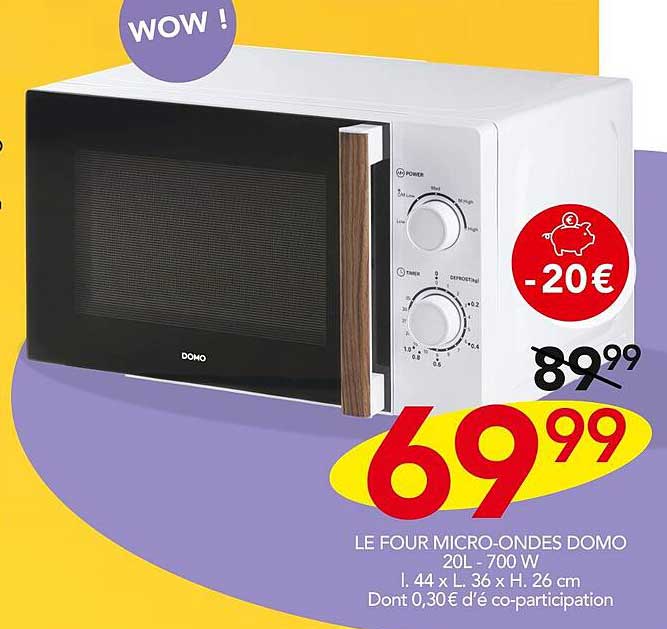 le four micro-ondes domo