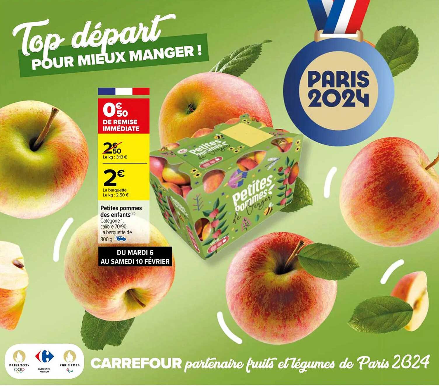 petites pommes des enfants