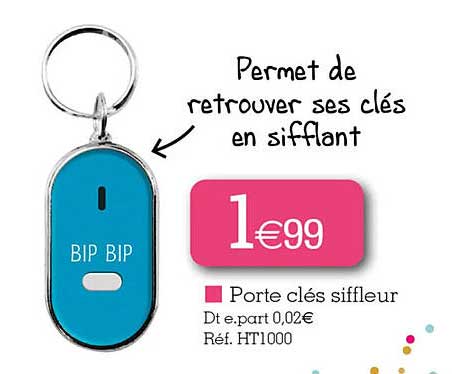 Porte Clés Siffleur