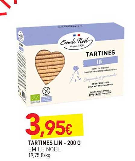 tartines lin emile noel