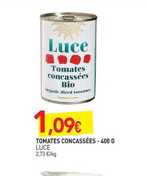 tomates concassées luce