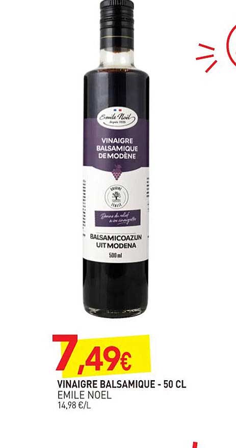 vinaigre balsamique emile noël