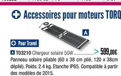 accessoires pour moteur torqeedo