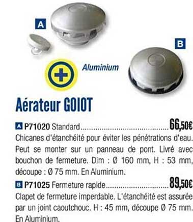 aérateur goiot