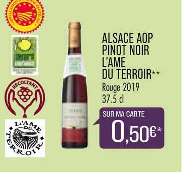 alsace aop pinot noir l'âme du terroir