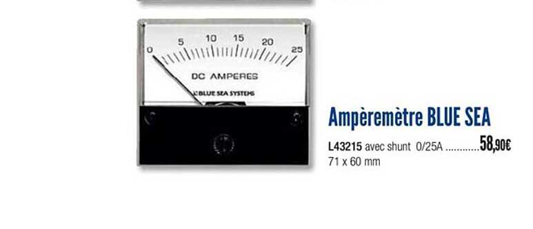 ampèremètre blue sea