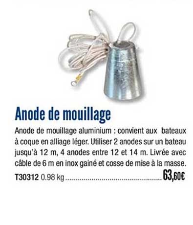 anode de mouillage