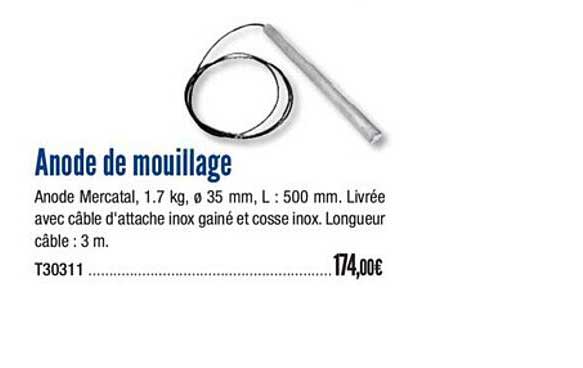 anode de mouillage