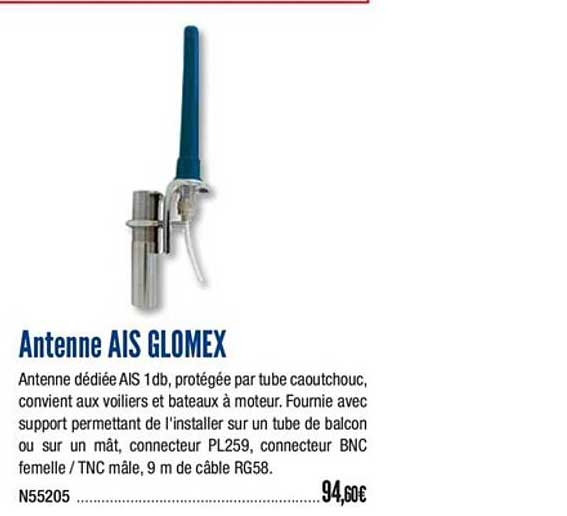 antenne ais glomex
