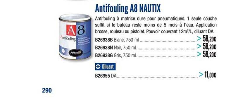 antifouling a8 nautix