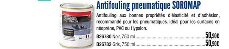 antifouling pneumatique soromap