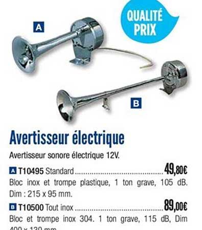 avertisseur électrique