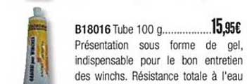 b18016 tube 100g
