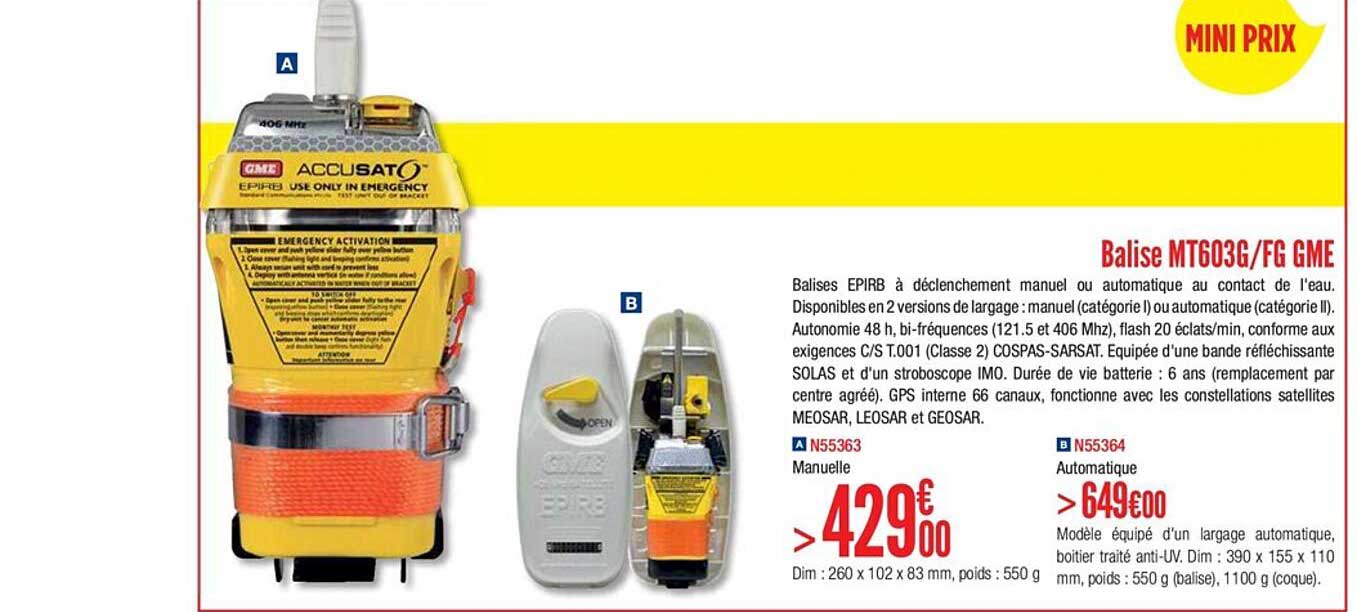 balise mt603g fg game