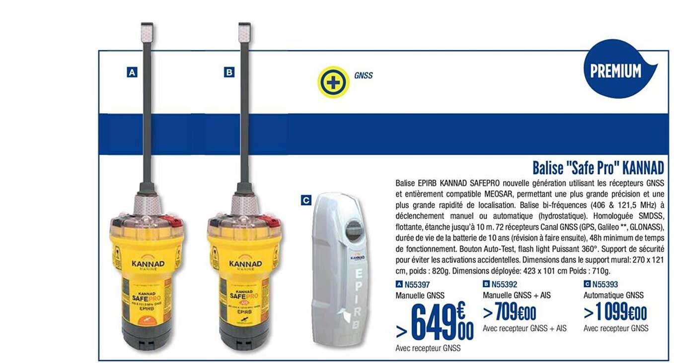 balise safe pro kannad